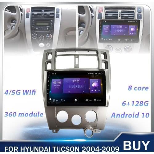 128G Android Car radio multimedia player For Hyundai Tucson 2004 2005 2006 2007 2008 2009 Stereo Recorder GPS navi Head Unit