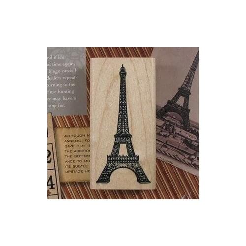 Free ship!10pc!Cartoon Eiffel Tower stamp /DIY retro stamps / diary seal