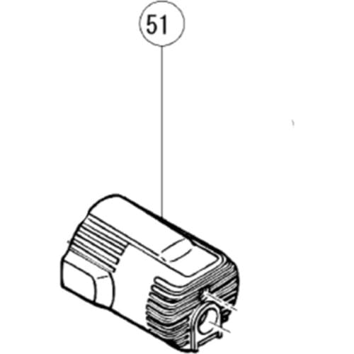 Cover for HIKOKI G13SD 317808