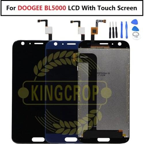 DOOGEE BL5000 LCD Display+Touch Screen 100% Original Tested LCD Digitizer Glass Panel Replacement For DOOGEE BL5000