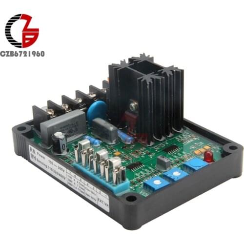GAVR-8A AVR Generator Automatic Voltage Regulator Module Programmable Input Model 8A MP Fuse Soft Start Voltage Ramping Board