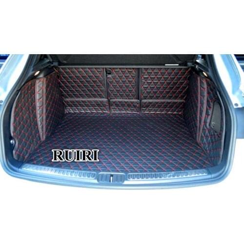 Good quality mats! Special car trunk mats for Porsche Macan 2020-2014 waterproof boot carpets cargo liner mat for Macan 2018