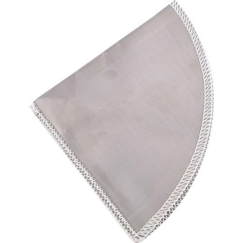 Hot Reusable Pour over Coffee Filter Mesh Paperless Coffee Filter Stainless Steel Cone Filter 3 To 4 Cup Coffee Drip Filter