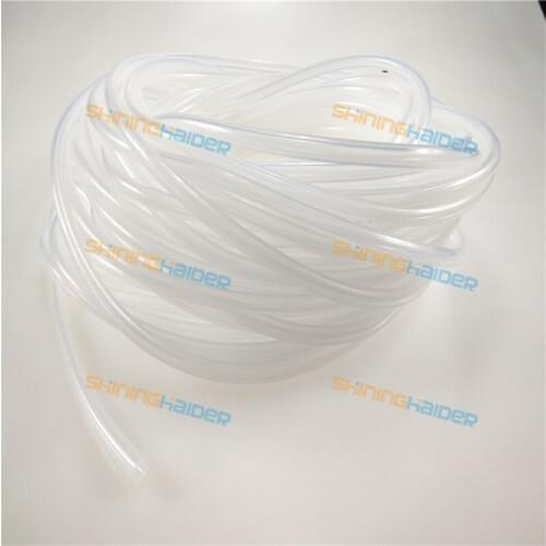 LOW PRICE SOLD length 10m ID6.4mm OD9.6mm FDA medical transparent silicone hose peristaltic pump silicone hose