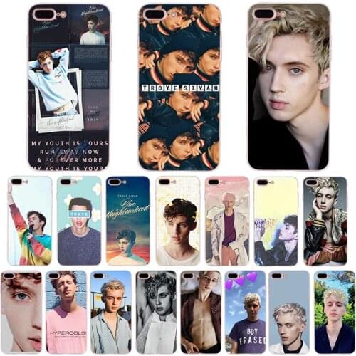 HOUSTMUST Troye Sivan photo Soft case for iphone x xr 7 8 xs max 6 6s plus cover 10 5s 5 se silicone shell accessories Coque