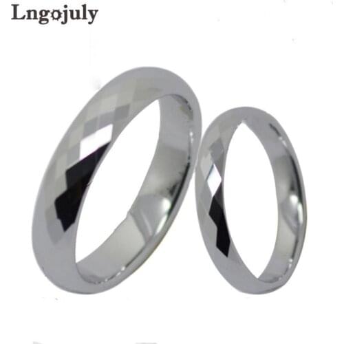 4MM 6MM Couple Ring Tungsten Carbide Ring Wedding Ring Jewelry Engagement Wedding Party Tungsten Ring For Men Women Gifts