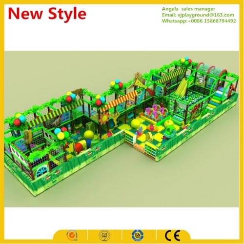 Supply forest theme commercial indoor playground