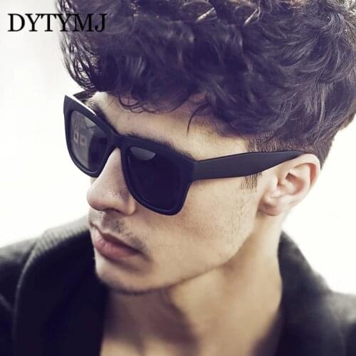 DYTYMJ Classic Square Sun Glasses for Men Vintage Mirror Sunglasses Women/Men Brand Designer Sunglasses Gafas De Sol Para Hombre
