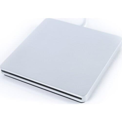 DVD-RW Laptop External DVD Burner Drives Box Enclosure Case Suction Super Slim USB 2.0 Slot DVD Portatil Drive