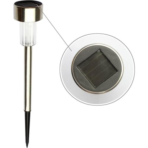 2pcs Solar Tube Lawn Light Garden Light LED Solar outdoor waterproof light Garden Park Solar Light