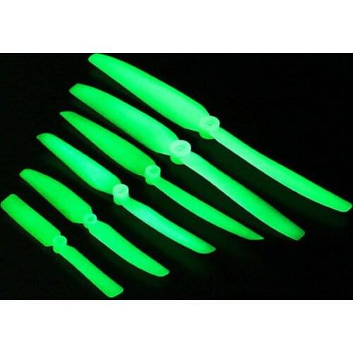 4 Pair/Lot Propellers Glow in Dark Gemfan 5030 5030R 6030 6030R CW CCW RC Helicopter Quadcopter Four Muti Axis Aircraft Props