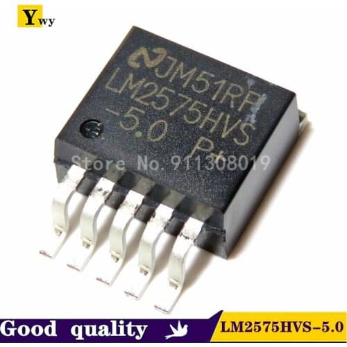 5PCS LM2575HVS-5.0 LM2575HVSX-5.0 TO-263 switching regulator IC spot supply