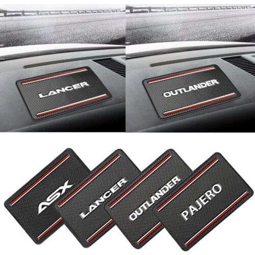 Interior accessories Universal Car Anti Slip Mat Phone Holder for Mitsubishi Lancer EX Outlander 3 ASX L200 Pajero Ralliart