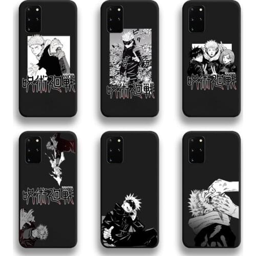 Jujutsu Kaisen Anime Phone Case For Samsung Galaxy S21 Plus Ultra S20 FE M11 S8 S9 plus S10 5G lite 2020