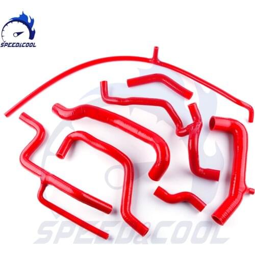 Car Silicone Radiator Coolant Pipe Tube Hose Kit For Volkswagen VW GOLF MK3 VR6 2.8 1994-1998 High Performance