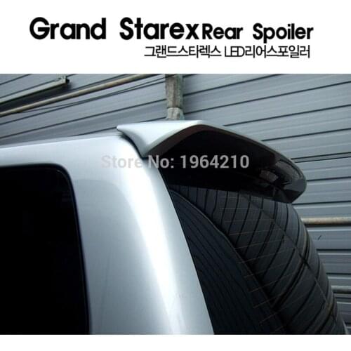 MONTFORD Car Styling High Quality ABS Plastic Unpainted Color Rear Spoiler Trunk Wing Decortaion For Hyundai H-1 Wagon Spoiler