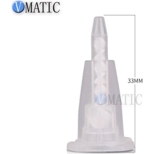 Free Shipping Resin Static Mixer MA3.0-8S Mixing Nozzles For Duo Pack Epoxies Dispensing Static Mixer
