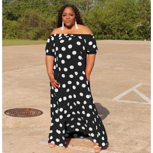 Cutubly Summer Polka Dot Dresses