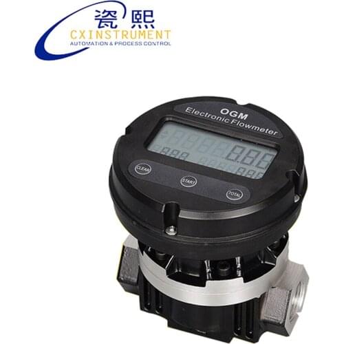 D40 Diameter Digital display Gear flow meter