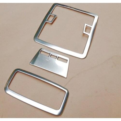 For Toyota Corolla 2014 ABS Chrome Reading Lamp Light Cover Auto Styling Accessories