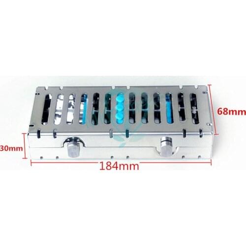1pcs Dental Sterilization Cassette Rack Tray Box for 5 Instruments