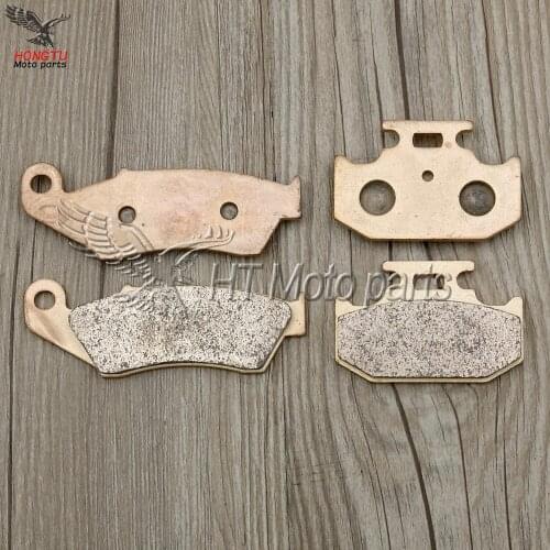 Motorcycle Metal sintering brake pads For Suzuki DR 250 DR250 Dejbel 250 XC/GPS Ver (SJ45A) RMX 250 RMX250 1996-1998 DR 350 650