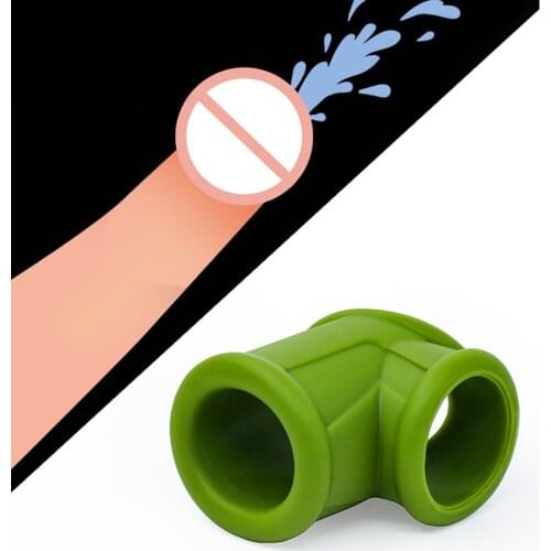 Soft Liquid Silicone Cock Rings Delay Ejaculation Stretcher Scrotum Penis Rings Male Chastity Device Sex Toys For Man Couples