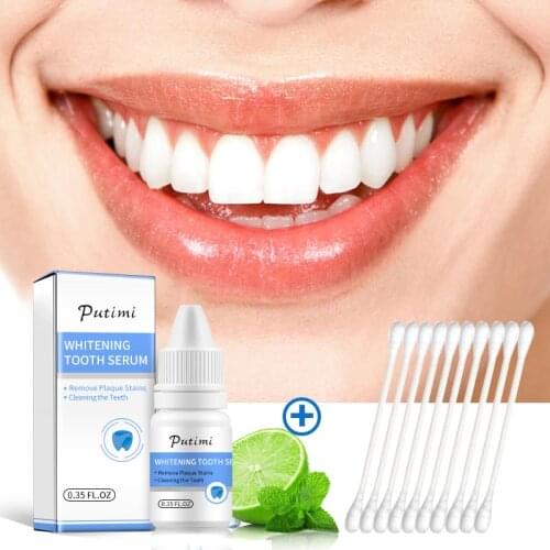 Teeth Whitening Serum Effective Remove Plaque Stains Cleaning Bleaching Tooth Whitening Essence Dental Tools Oral Hygiene