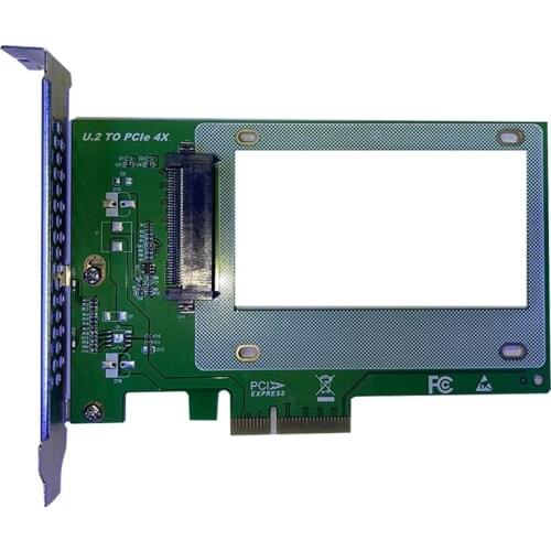 PCIE Riser U.2 to PCI Express3.0 X4 Adapter Card SFF-8639 to SSD Extension Adapter U.2 SSD SATA PCI-Express 3.0 Card