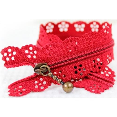 Direct sales of nylon red lace and lace with smooth and non explosive teeth