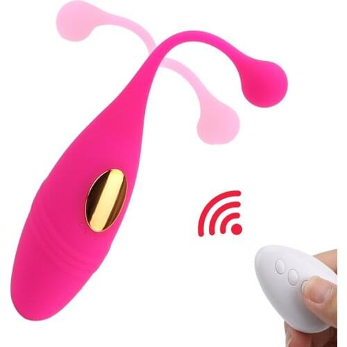 Wireless Remote Vibrator Vaginal Tighten Exercise Wearable Dildo Vibrator Sex Toys for Women 10 Speed Clitoris Stimulation