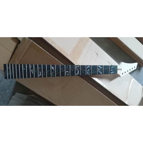 Shell Inlay New Shape Guitar DIY top grade electric guitar neck left hand