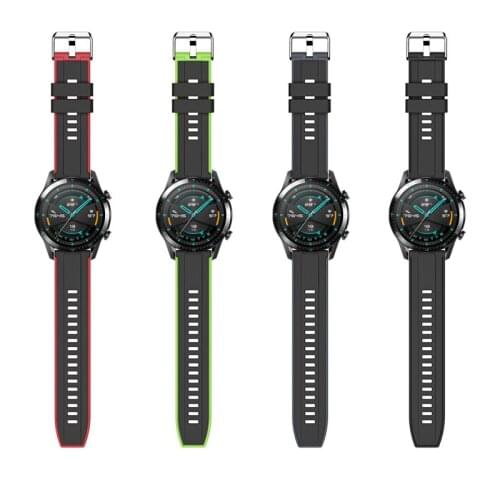 Silicone Wristbands for HUAWEI WATCH GT 2 46mm / GT Active 46mm HONOR Magic Band Bracelet GT2 Smartwatch Watchband 22mm Strap