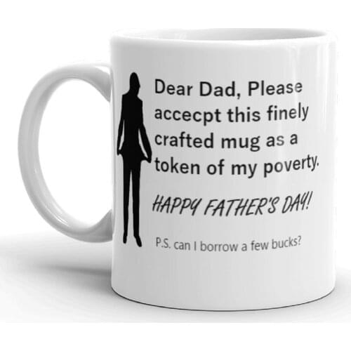 Fathers Day Funny Humor Novelty Coffee Tea Mug 11 ounce