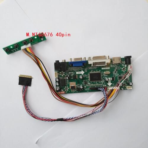 HDMI DVI VGA LED LCD LVDS Controller board Kit display for 40pin LP156WH2(TL)(E1)/LP156WH2(TL)(EA) 1366X768 monitor