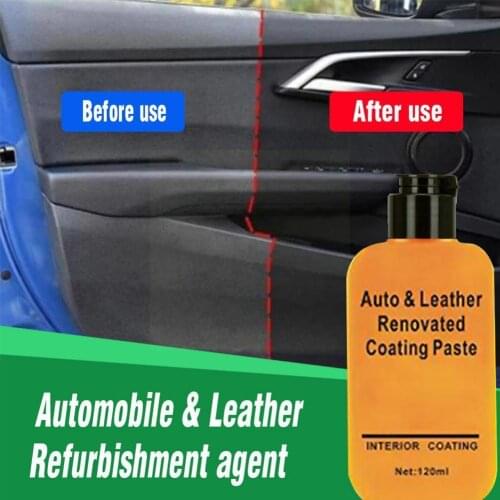 Leather Repair Cream Automotive Interior Auto & Leather Maintenance Cleaner Coating Paste Leather Agent Renovated Refurbish L8R4