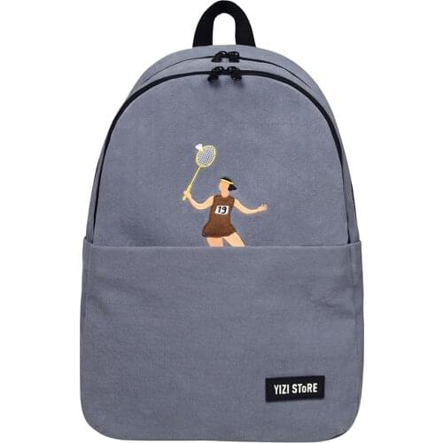2019 YIZISTORE original casual canvas funny backpacks for boys and girls economic school bags in ATHLETICS series 1(FUN KIK )