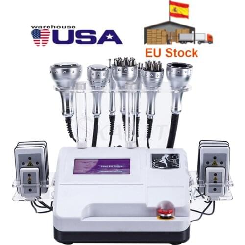 40K Cavitation Slimming Machine RF Suction Ultrasonic Lipo Vacuum Weight Loss Body Sculpt Beauty Equipment