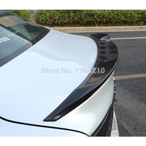 Car Styling ABS Plastic Unpainted Primer Color Rear Spoiler Trunk Boot Wing Lip Spoiler For toyota Camry 2018