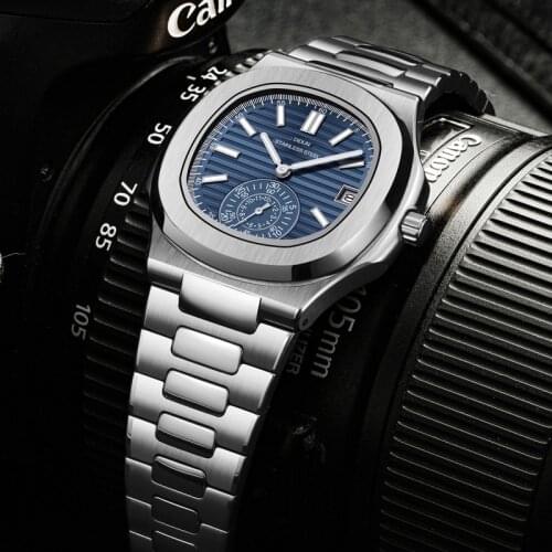 DIDUN brand Japanese movement all-steel business mens quartz watch fashion luxury new mens watch