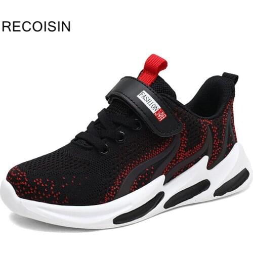 RECOISIN Kids Sport Shoes For Boys Sneakers Girls Fashion Spring Casual Children Shoes Boy Running Child Shoes Chaussure Enfant