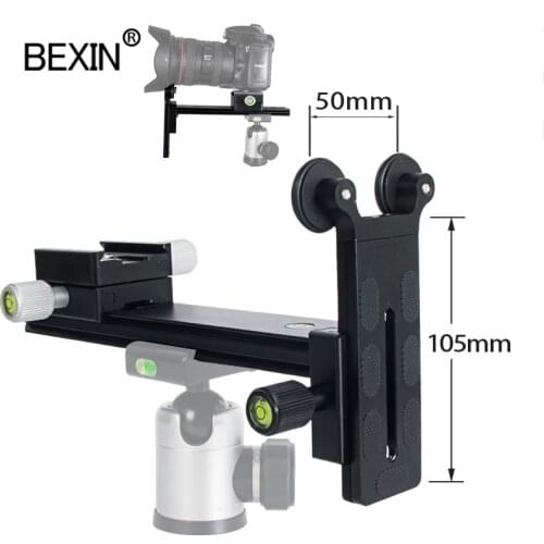 BEXIN Telephoto Long Lens Support Holder Bracket Arca Swiss Quick release board Plate adapter mount for Camera Tripod ball head