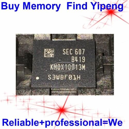 KMQX10013M-B419 BGA221Ball EMCP 32+16 32GB Mobilephone Memory New original and Second-hand Soldered Balls Tested OK