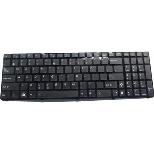 GZEELE new English US laptop Keyboard for ASUS N61 N61J N61Ja N61Jq N61Jv N61V N61Vf N61Vg N61Vn K52Jc K52Je K52JT K52JU K52JV