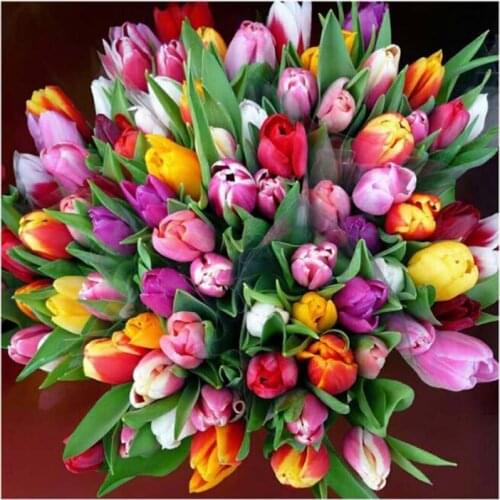 Kexinzu Full 5D DIY fashion Square Round Diamond Painting Flower 3D Embroidery Cross Stitch Rhinestone Mosaic Home Decor K2019