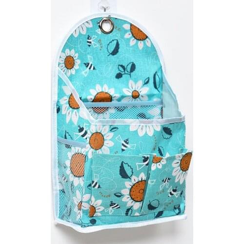 Wall Hanging Storage Bag, Cotton and Linen Waterproof Closet Storage Bag, Over The Door Hanging Storage Organizer