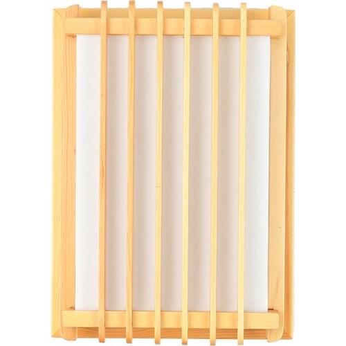 Wall Lamps For Bedroom Japanese Style Small Ceiling Lamp Room Bedside Lamp Hallway Balcony Aisle Solid Wood Lamps 30x22x12cm