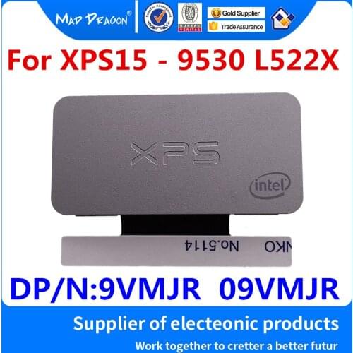 New original Laptop Nameplate For Dell XPS15 - 9530 XPS15 L522X 9530 Silver Nameplate bottom cover 9VMJR 09VMJR