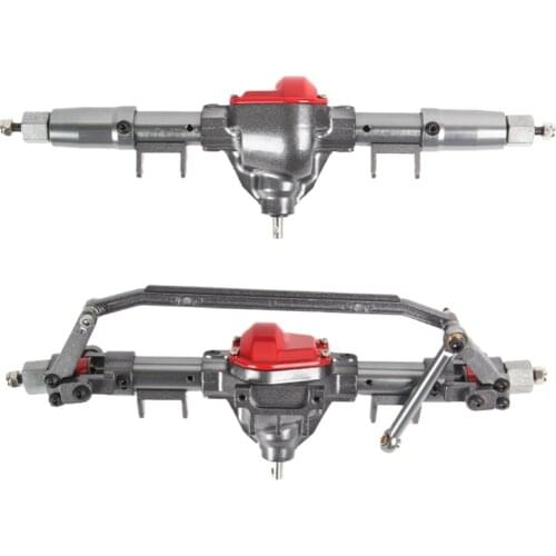 2021 New 1 Piece Front / Rear Portal Axles for 1/10 Axial SCX10RC Crawler Car High-quality Metal Aluminum Material