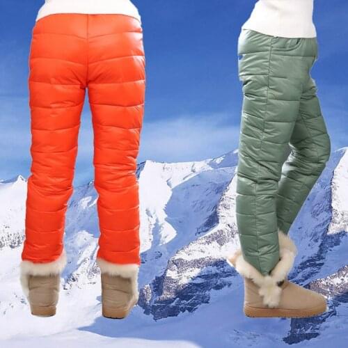 New Childrens Feathers and Pants Baby Fashion for Children 2018 Thickened Boys and Girls Warm Down Trousers